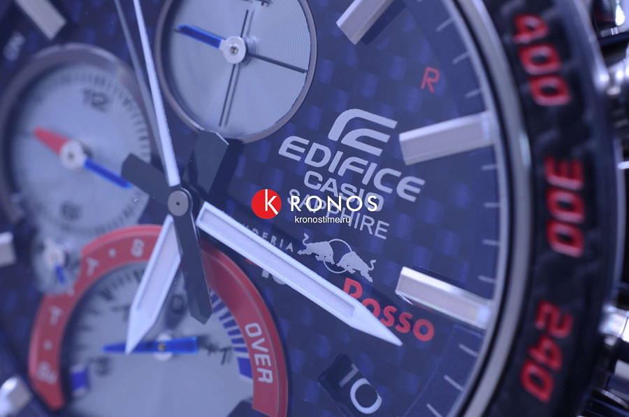 Часы Casio Edifice EQB-1000TR-2A — синий, кварцевые