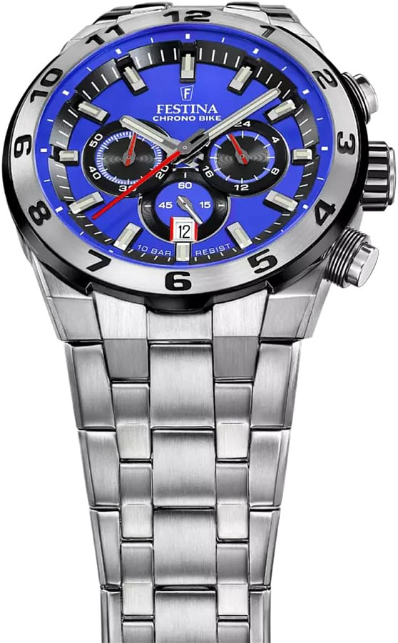 Часы Festina Chrono Bike F20670/3 — сталь металл, Испания