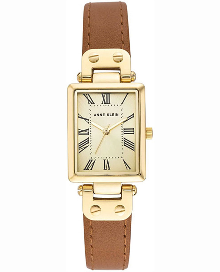 Часы Anne Klein Leather 3752CHHY — женские, золотистый