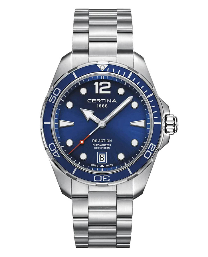Часы Certina DS Action C032.451.11.047.00 — мужские, синий