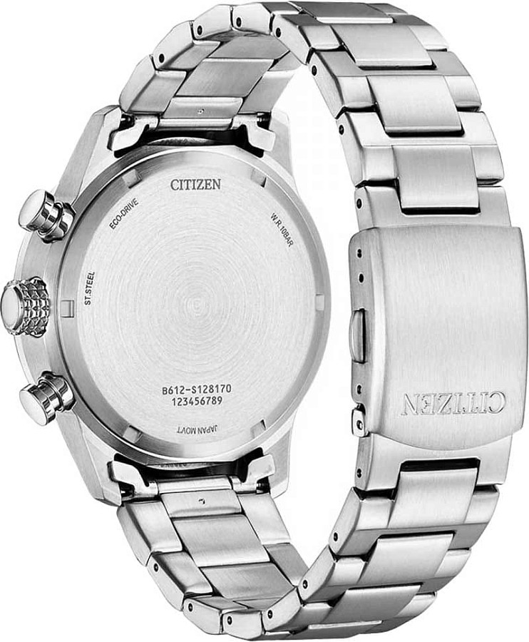 Часы Citizen Eco-Drive CA0790-83E — металл сталь, Япония