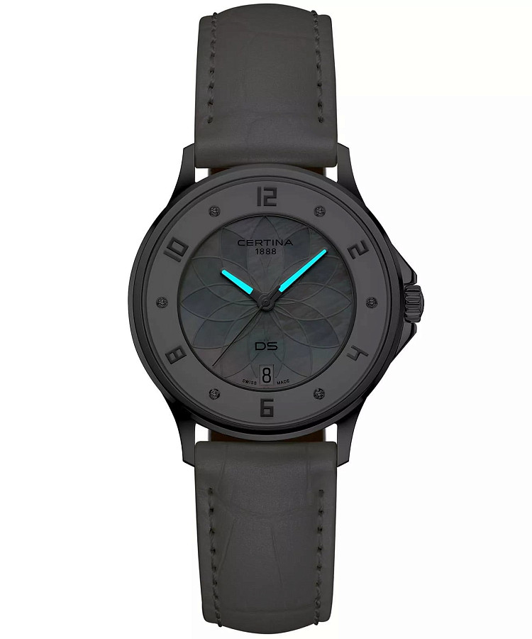 Часы Certina DS-6 Lady C039.251.16.116.00 — металл сталь, кожаный