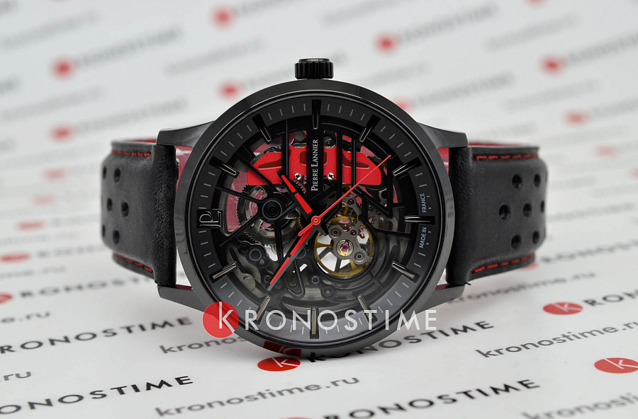 Часы Pierre Lannier Paddock 338A433 — кожаный, мужские