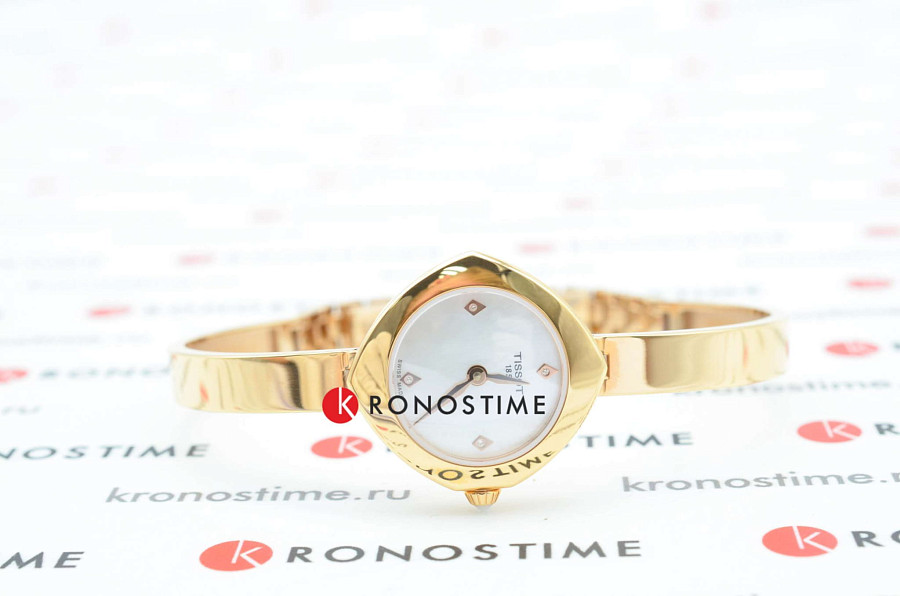 Часы Tissot Femini-T T113.109.33.116.00 — сталь c pvd покрытием, женские