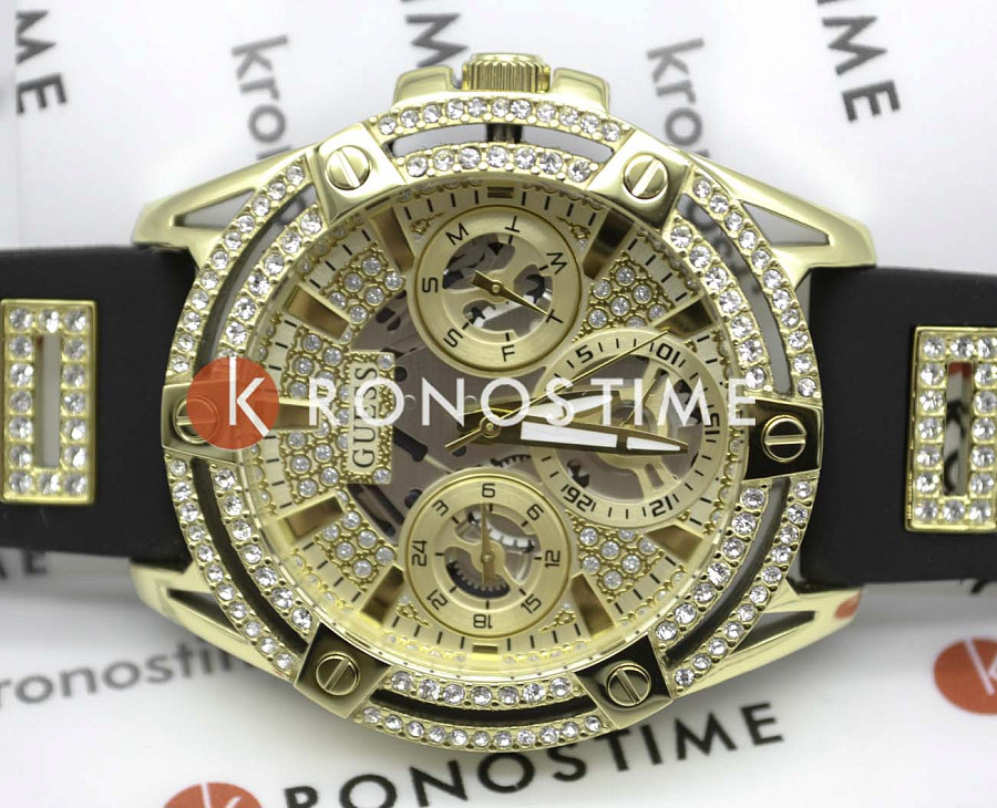 Часы Guess Queen GW0536L3 — силикон, женские