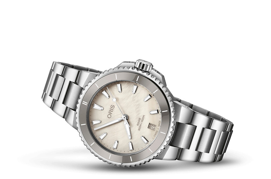 Часы Oris Aquis 01 733 7792 4151-07 8 19 05P — механические, металл сталь