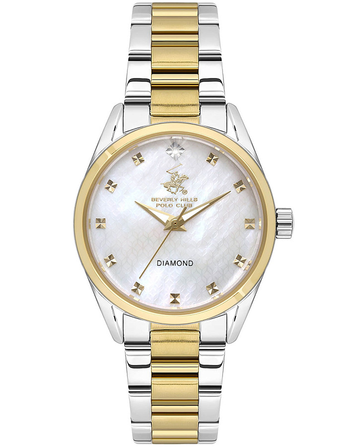 Часы Beverly Hills Polo Club BP3601C.220 — женские, перламутровый