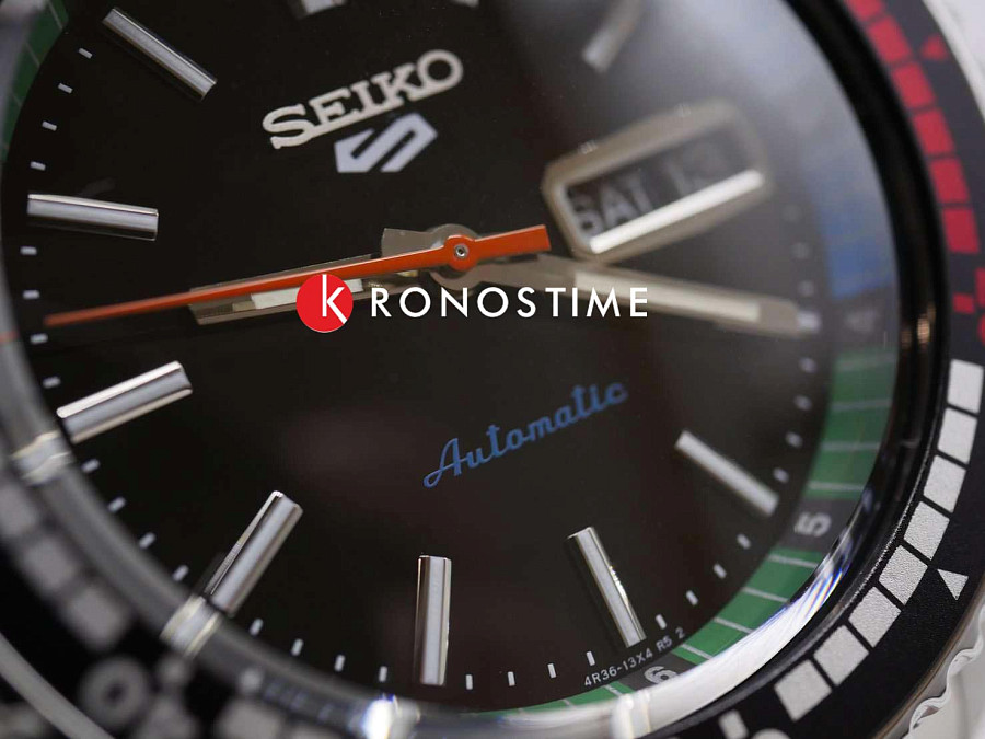 Часы Seiko 5 Sports SRPK13K1 — мужские, нержавеющая сталь