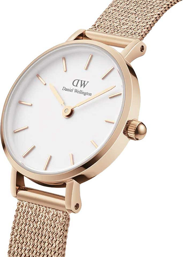 Часы Daniel Wellington Petite Melrose DW00100524 — кварцевые, металл сталь
