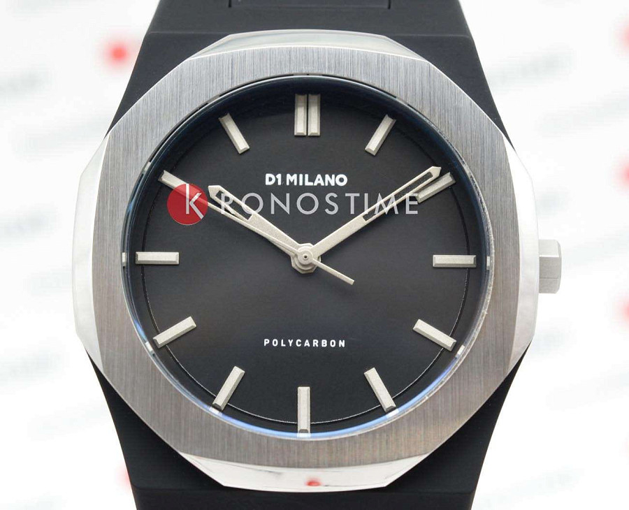 Часы D1 Milano Polycarbon PCBJ14 — сталь пластик, Италия