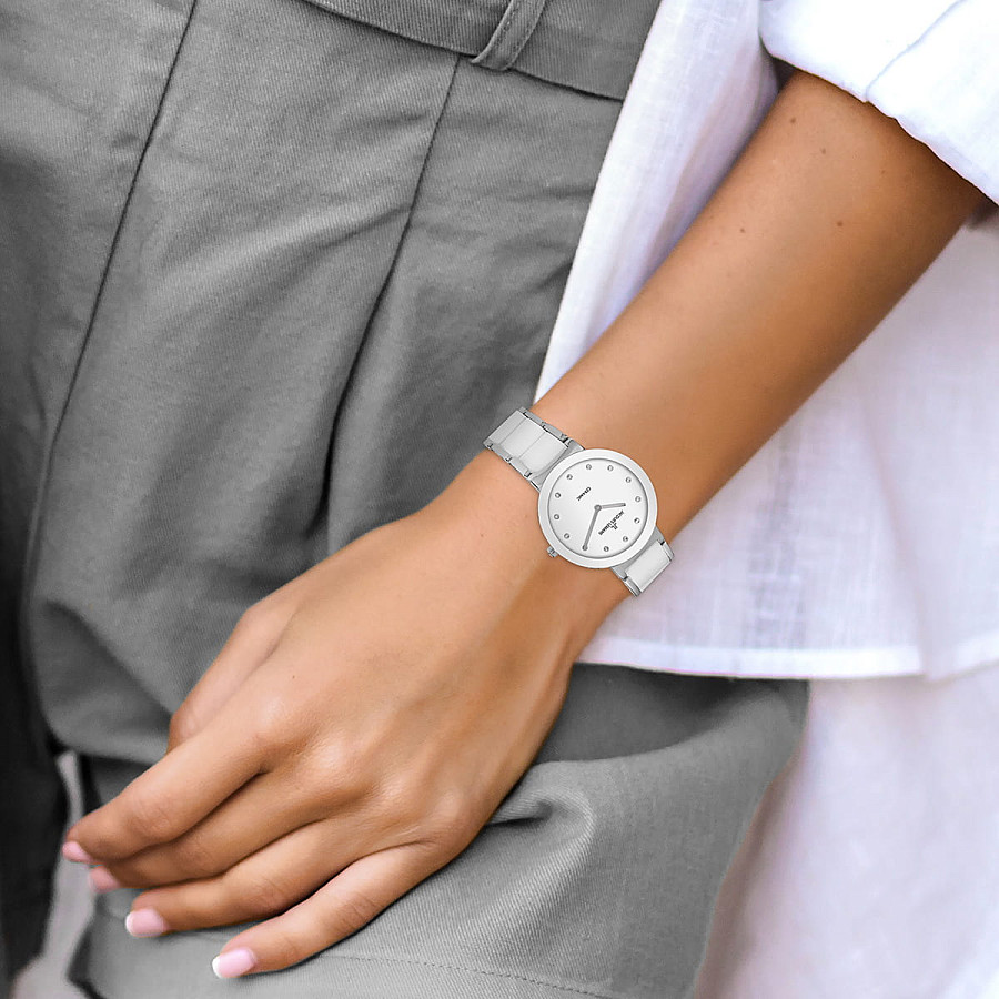 Часы Jacques Lemans High Tech Ceramic 42-7H — кварцевые, металл сталь