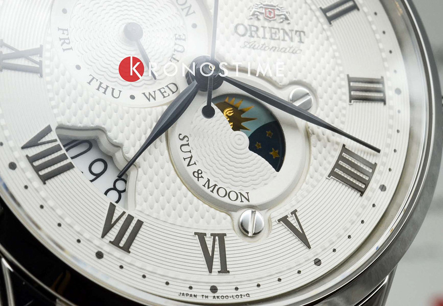 Часы Orient Sun and Moon RA-AK0005J (RN-AK0005J) — кожаный, мужские
