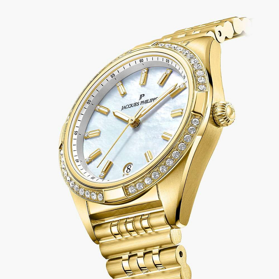 Часы Jacques Philippe Radiante JPQLS682384 — кварцевые, металл сталь