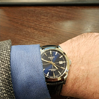 Фото покупателя: Швейцарские механические часы Tissot Gentleman Powermatic 80 Silicium T127.407.16.041.01