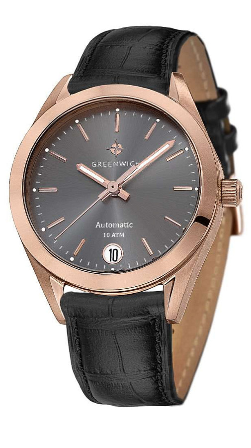 Часы Greenwich Abeona GW 374.41.31 — механические, металл сталь