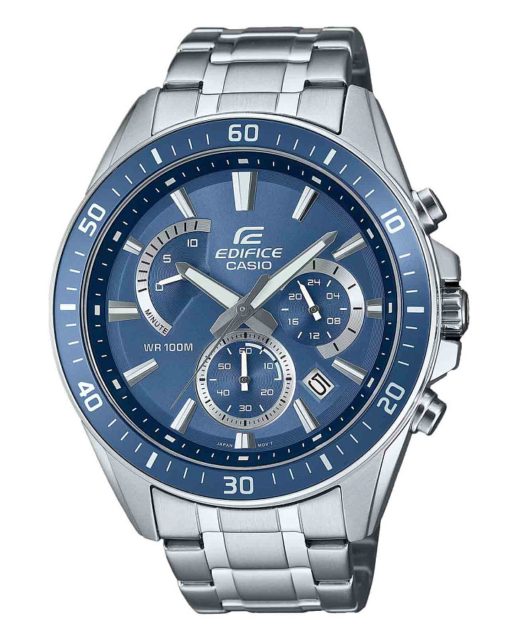 Часы Casio Edifice EFR-552D-2AVUDF (EFR-552D-2A) — мужские, синий
