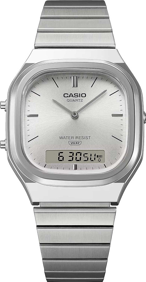 Часы Casio Vintage AQ-240E-7A — пластик, Япония