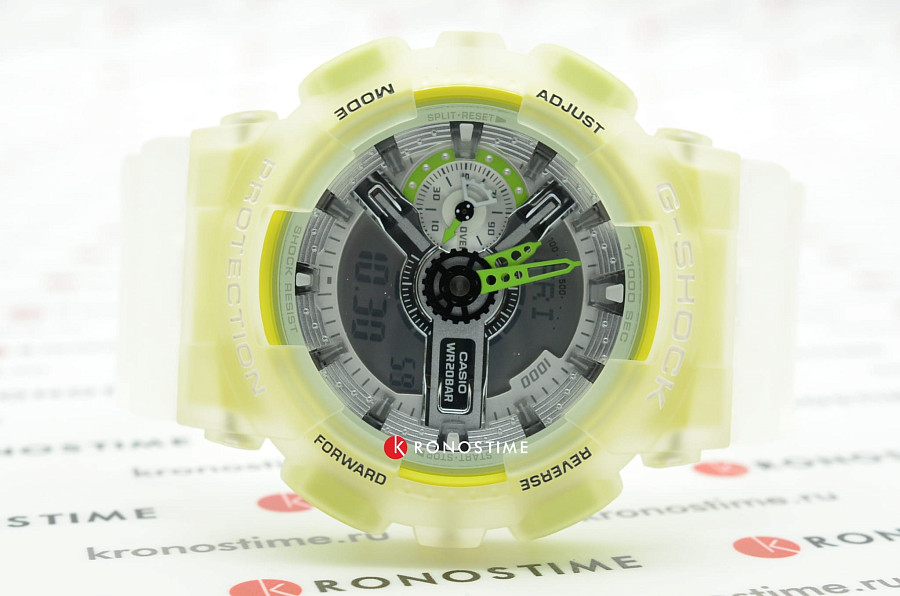 Часы Casio G-Shock GA-110LS-7A — пластик, мужские