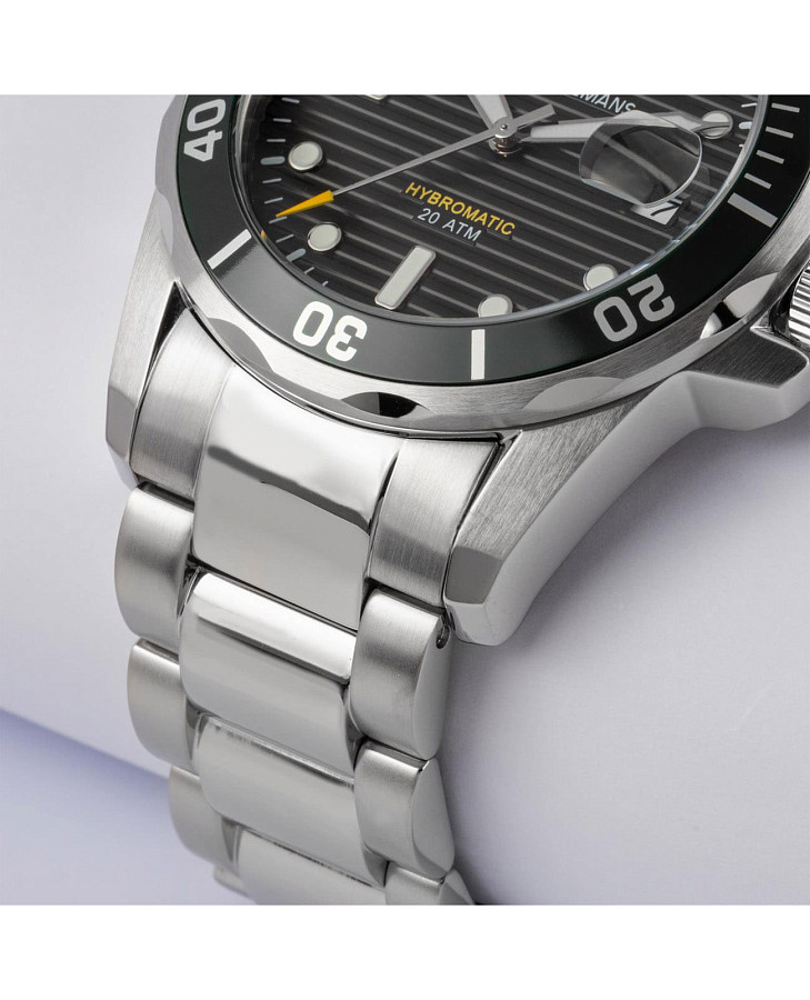 Часы Jacques Lemans Hybromatic 1-2170G — нержавеющая сталь, мужские