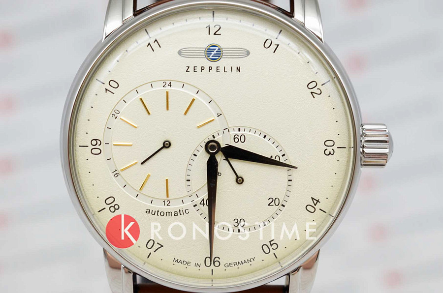 Часы Zeppelin New Capitain`s Line 86621 — металл сталь, Германия