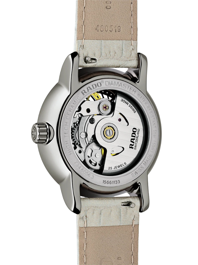 Часы Rado Diamaster Automatic Open Heart R14056935 — механические, керамика