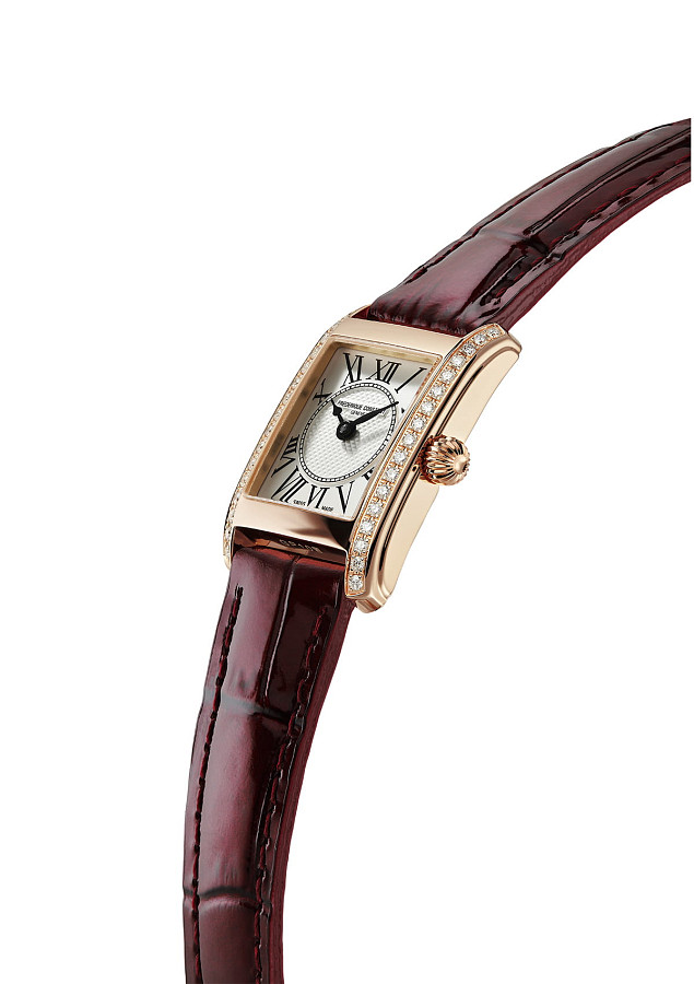 Часы Frederique Constant Classics Carre Ladies FC-200MCD14 — кварцевые, сталь металл