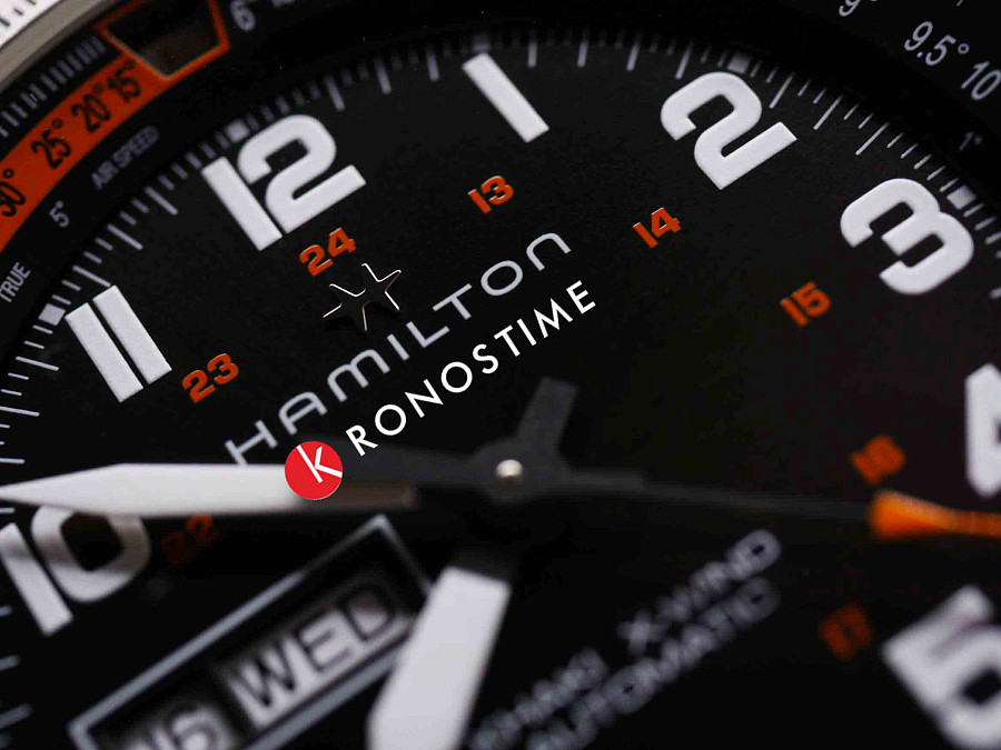 Часы Hamilton Khaki Aviation X Wind Day Date Auto H77755133 — артикул H77755133