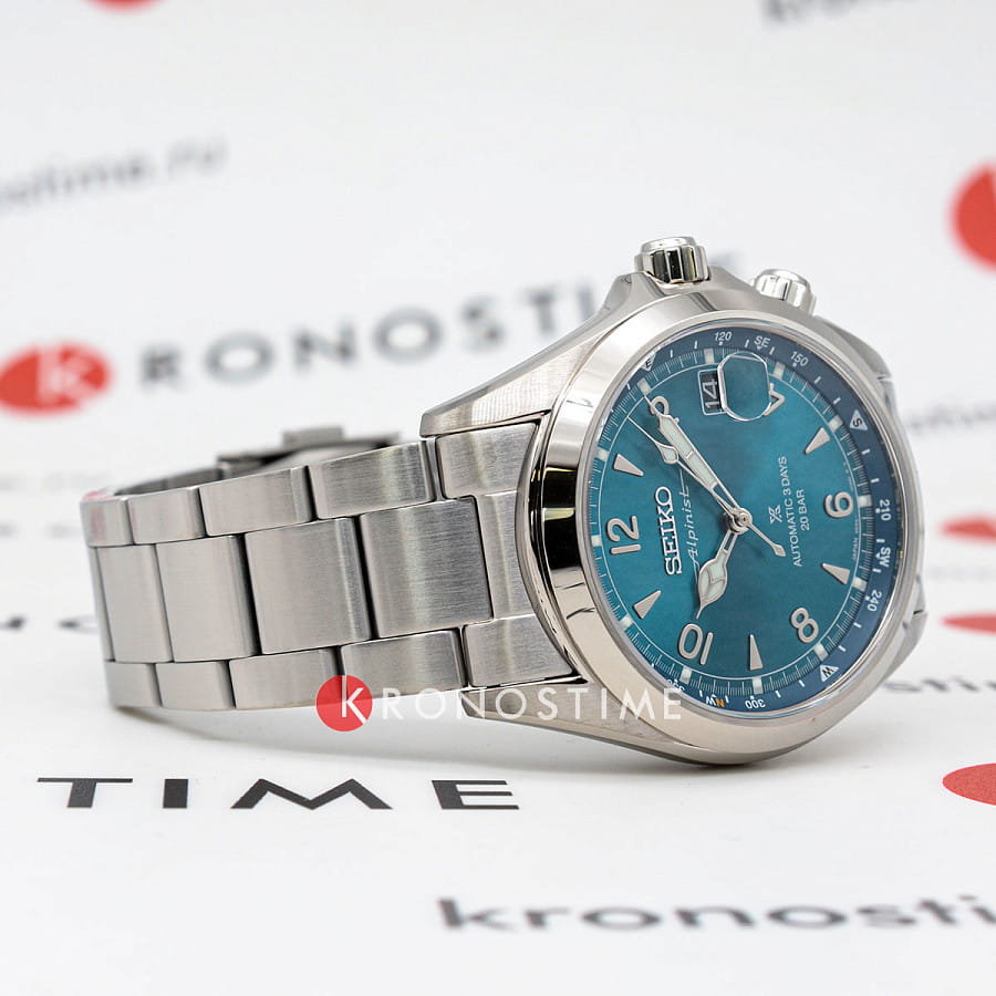 Часы Seiko Prospex Alpinist SPB503J1 — сталь металл, Япония