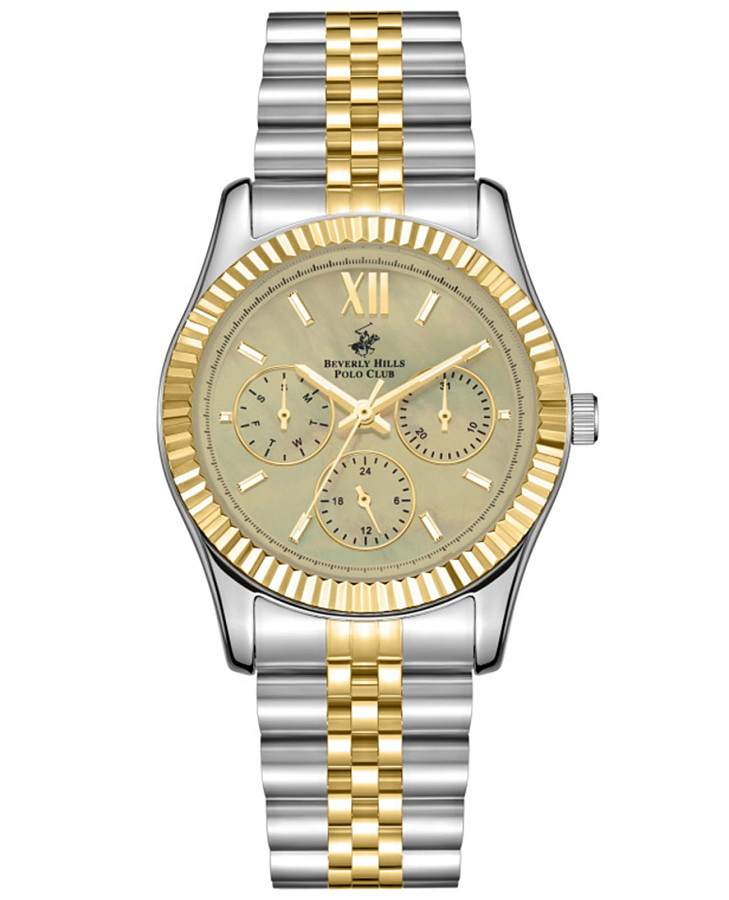 Часы Beverly Hills Polo Club BP3169C.210 — женские, желтый
