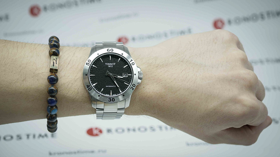 Часы Tissot V8 Swissmatic T106.407.11.051.00 — артикул T1064071105100, мужские