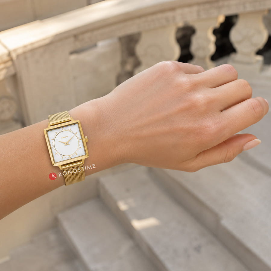 Часы Amalys Claire AMW-226 — нержавеющая сталь с pvd-покрытием, женские