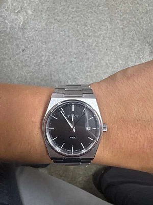 Фото покупателя: Швейцарские наручные часы Tissot PRX T137.410.11.051.00