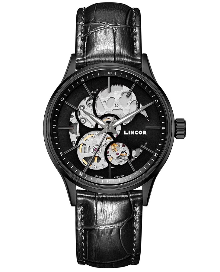 Часы Lincor Uni 4119L-5 — женские, черный