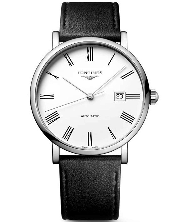 Часы Longines Elegant Collection L4.911.4.11.2 — мужские, белый