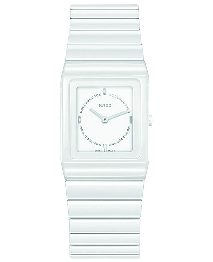 Часы Rado Ceramica R21703732 — женские, белый