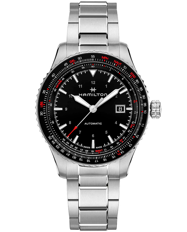 Часы Hamilton Khaki Aviation Converter H76615130 — мужские, черный