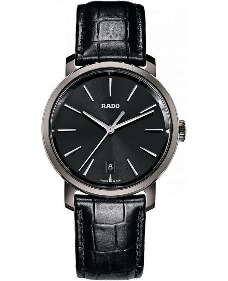 Часы Rado Diamaster R14072175 — мужские, черный
