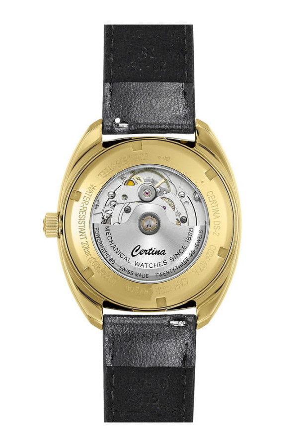 Часы Certina DS-2 C024.407.37.361.00 — механические, металл сталь