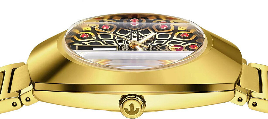 Часы Rado DiaStar The Original Automatic R12161653 — сталь c pvd покрытием, женские