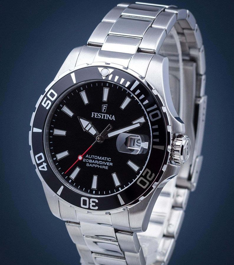 Часы Festina Automatic F20531/4 — черный, механические