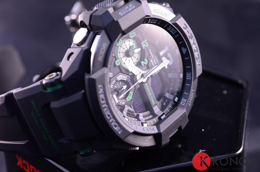 Часы Casio G-Shock GA-1100-1A3 — пластик, Япония