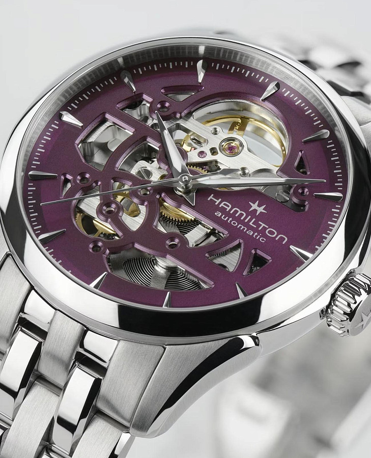 Часы Hamilton Jazzmaster Skeleton Lady Auto H32265101 — артикул H32265101