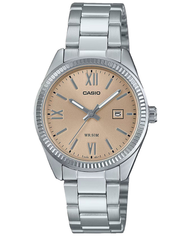 Часы Casio Collection LTP-1302DD-4A2 — женские, желтый