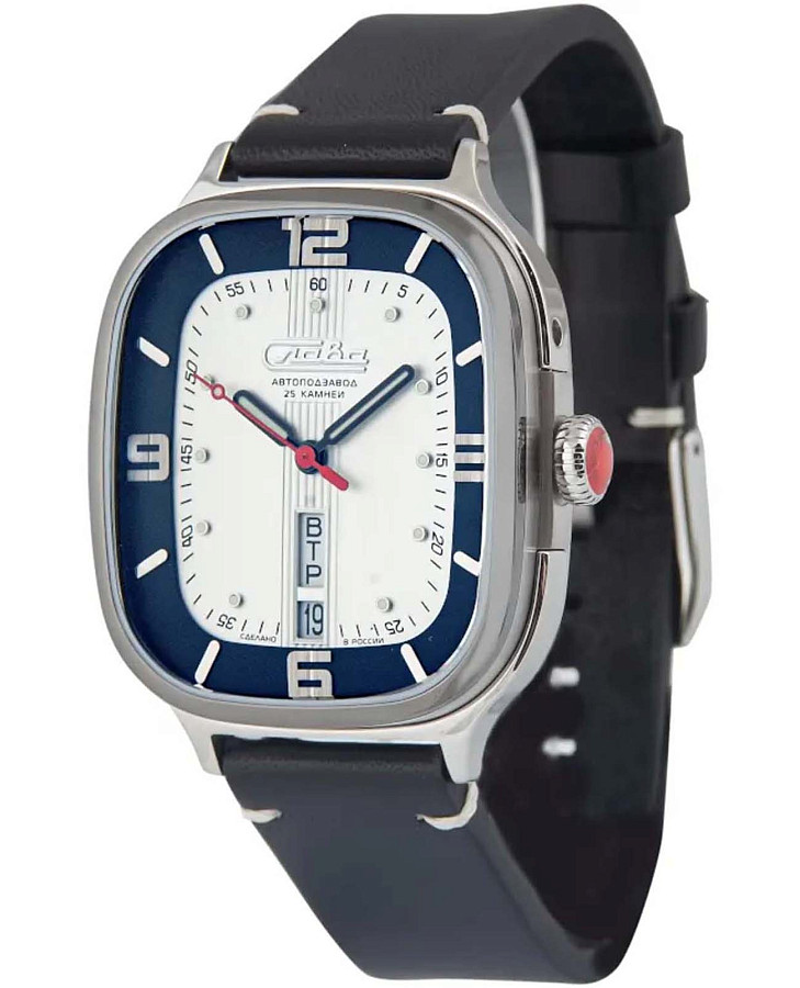 Часы Слава АЙС 0265413/300-2427 — мужские, белый