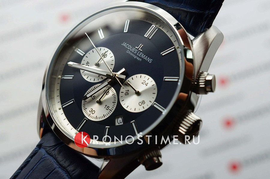 Часы Jacques Lemans 42-6B — кварцевые, сталь