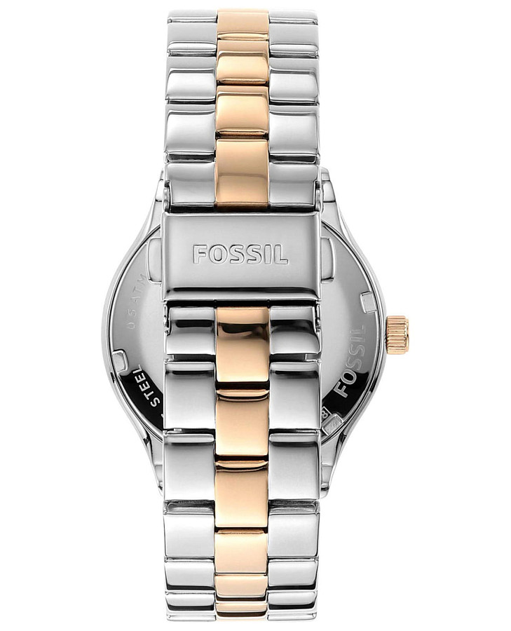 Часы Fossil Carlie BQ1564 — сталь металл, США