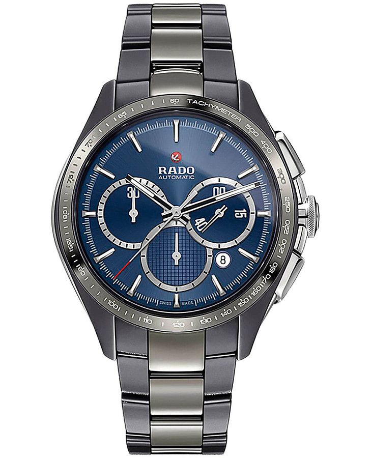 Часы Rado Hyperchrome Automatic Chronograph R32024202 — мужские, синий