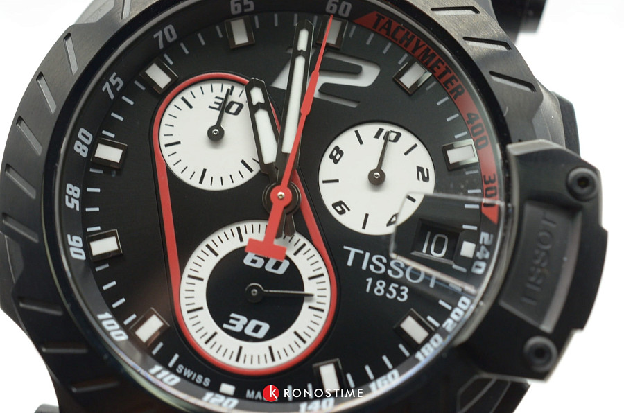 Часы Tissot T-Race Marc Marquez 2019 T115.417.37.057.01 — черный, металл сталь