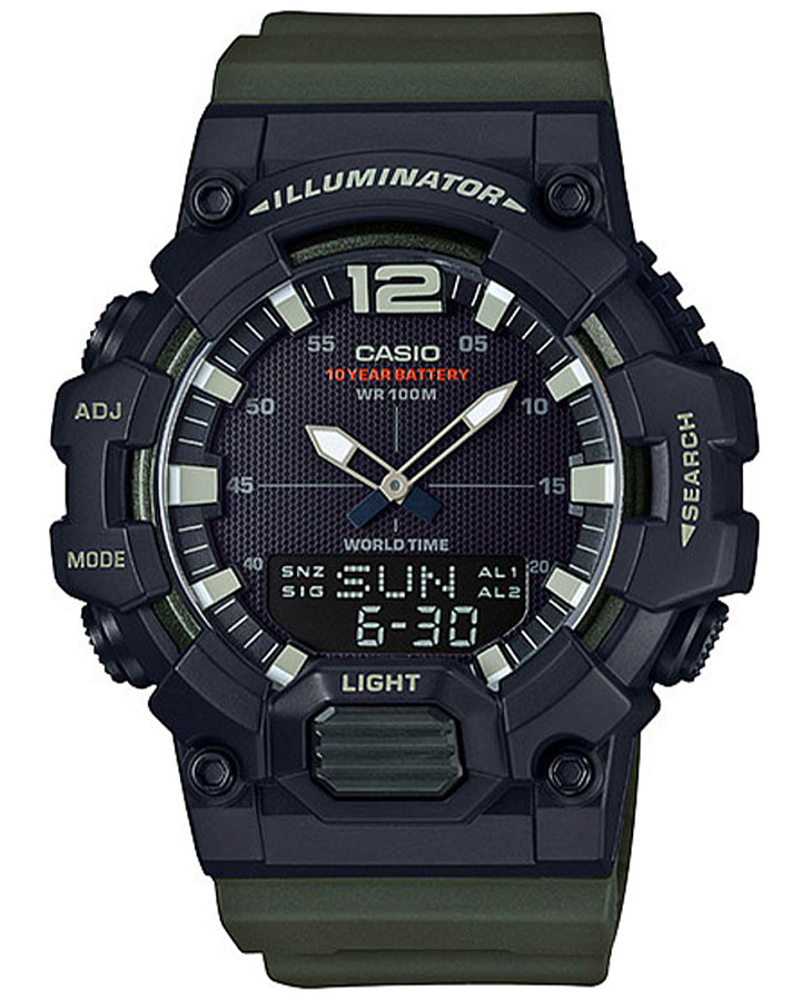 Часы Casio Collection HDC-700-3AVDF (HDC-700-3A) — мужские, черный