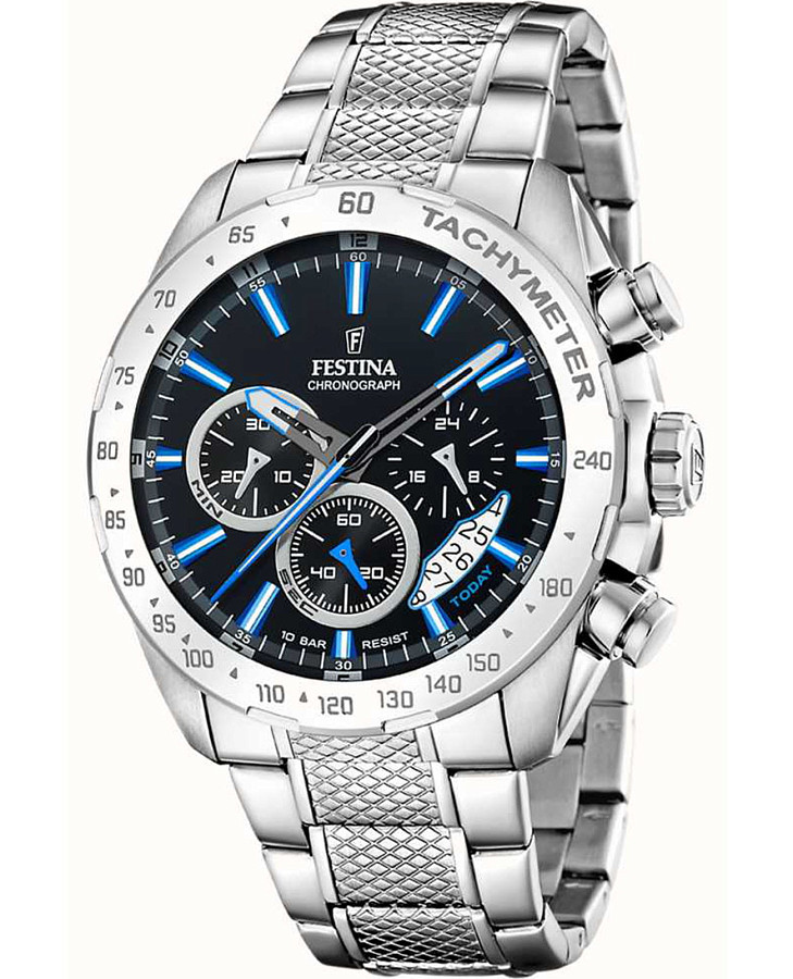 Часы Festina Timeless Chrono F20668/6 — мужские, черный